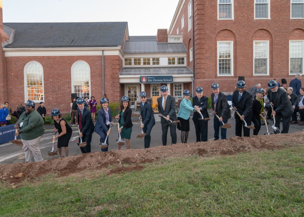 Yale breaks ground on historic Living Village project